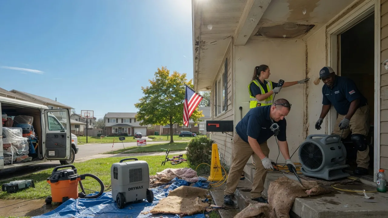 Water Damage Restoration in Burbank, SD near me